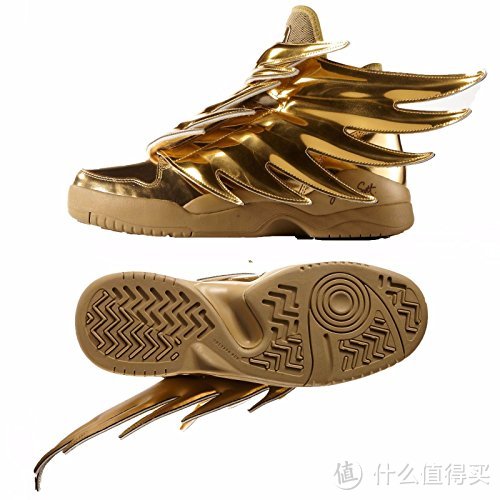 圣斗士の黄金战靴，奢华来袭：Jeremy Scott x adidas Originals Wings 3.0 Gold