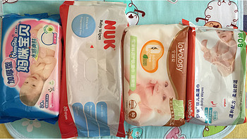 6款常见婴儿湿巾使用评测