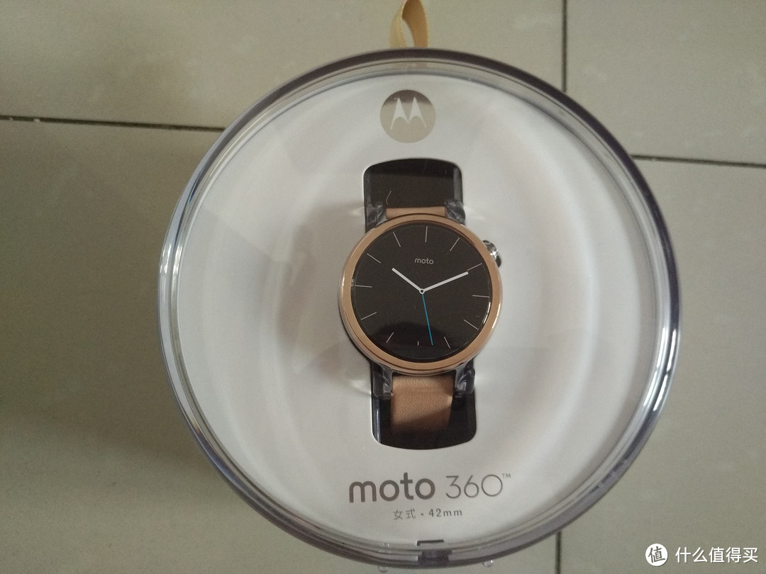 Hello MOTO！moto 360 二代 智能手表 开箱