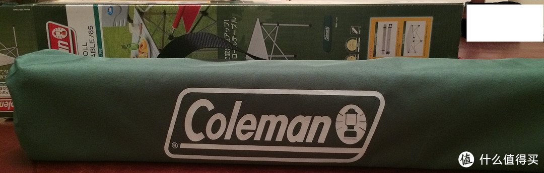 野外麻将的利器：Coleman 4人折叠桌