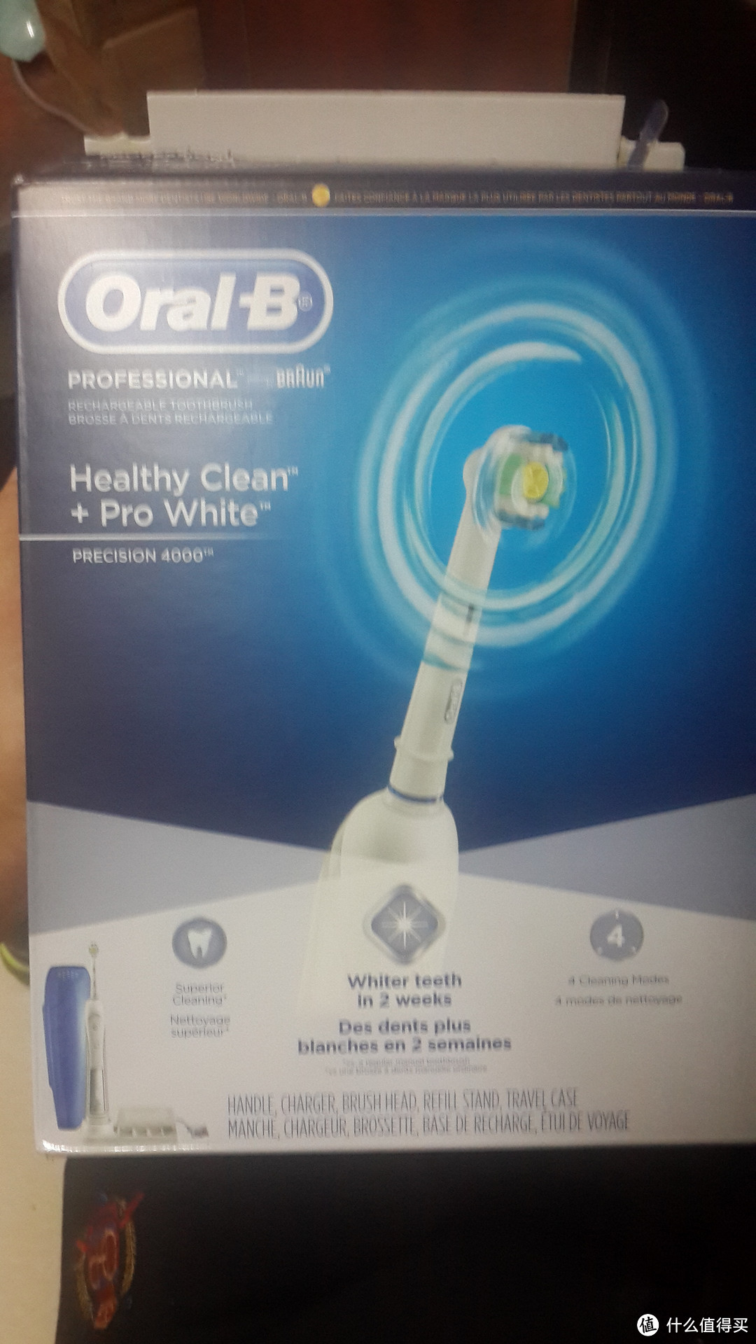 美亚入手 Oral-B 欧乐B 4000型 电动牙刷 使用4个月后简评