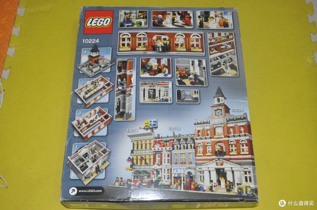 绝的太突然 , LEGO 乐高 10224 town hall 市政厅