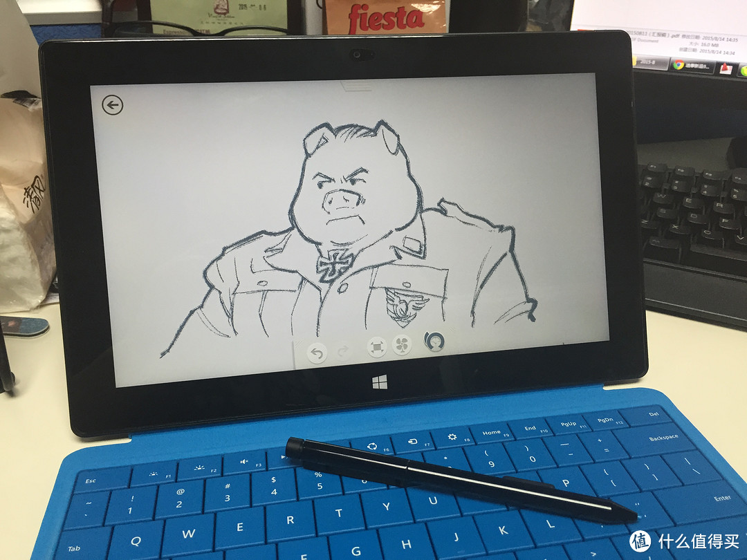 是平板更是画布：Microsoft surface pro2 触控笔涂鸦小记