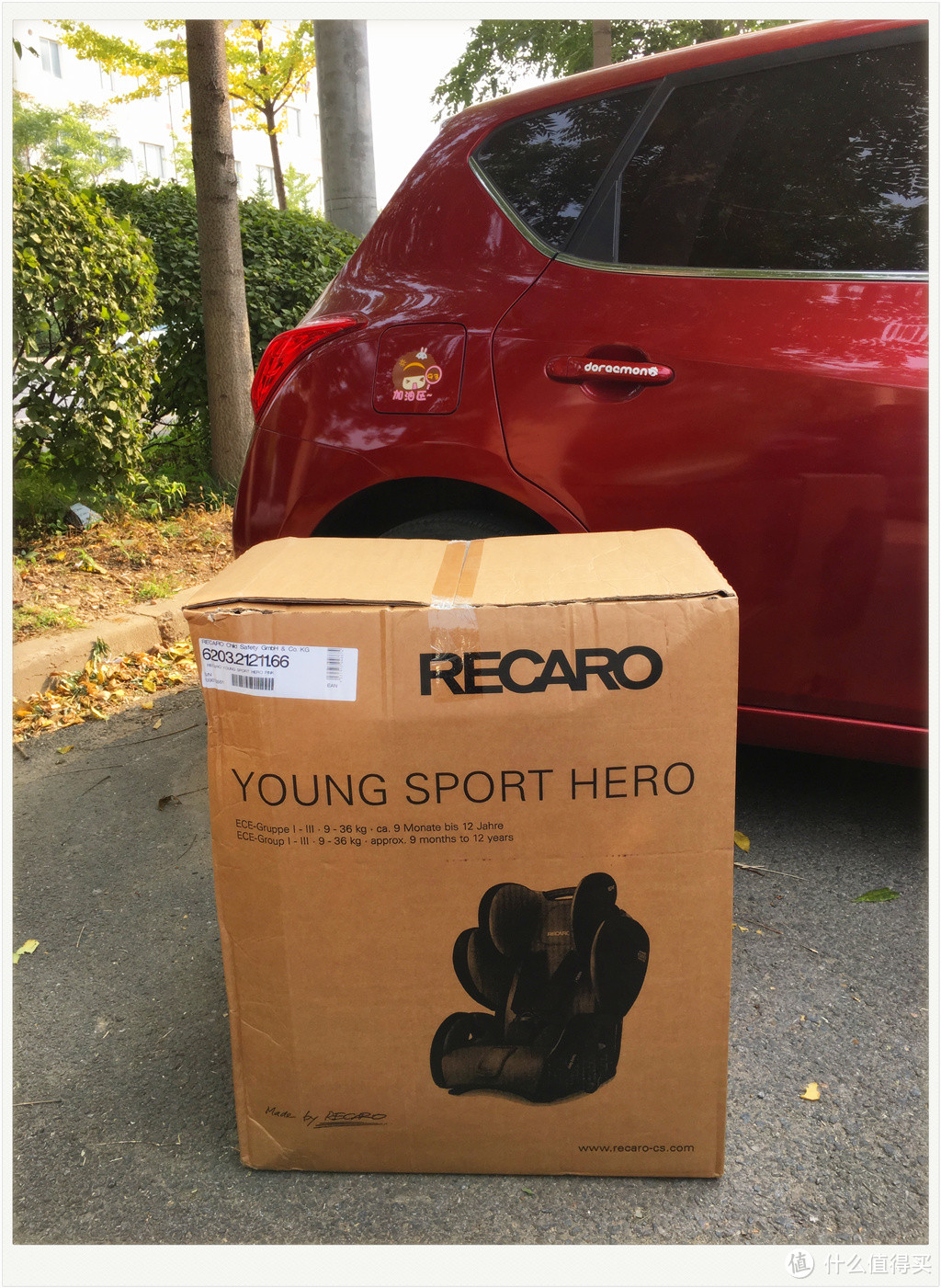 德淘直邮入手 RECARO Young Sport Hero 儿童安全座椅