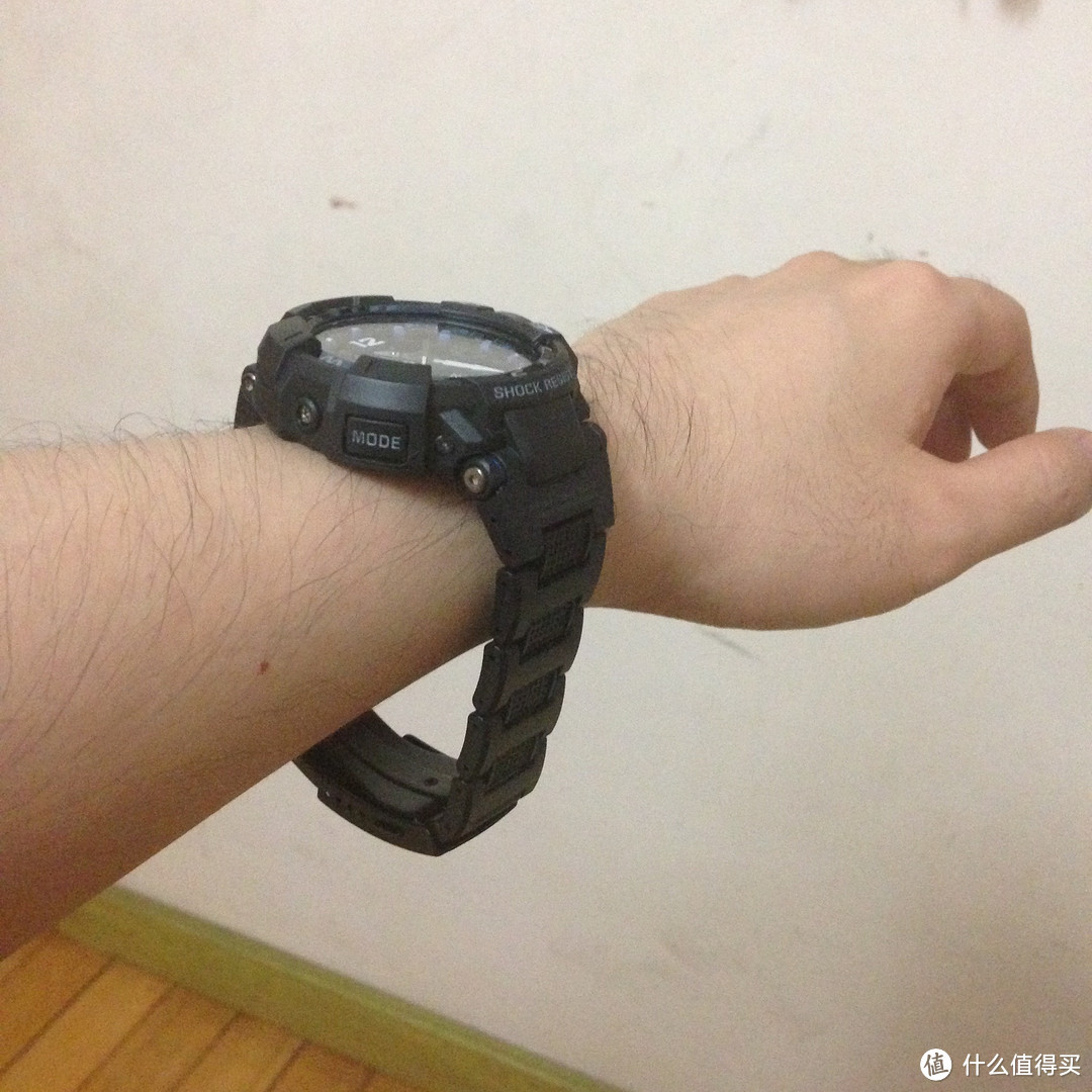 CASIO 卡西欧 G-SHOCK GWA1100FC1AJF 蓝色空霸伪开箱