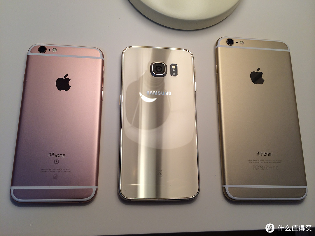 iPhone 6s、iPhone 6 plus、S6 edge 简单对比