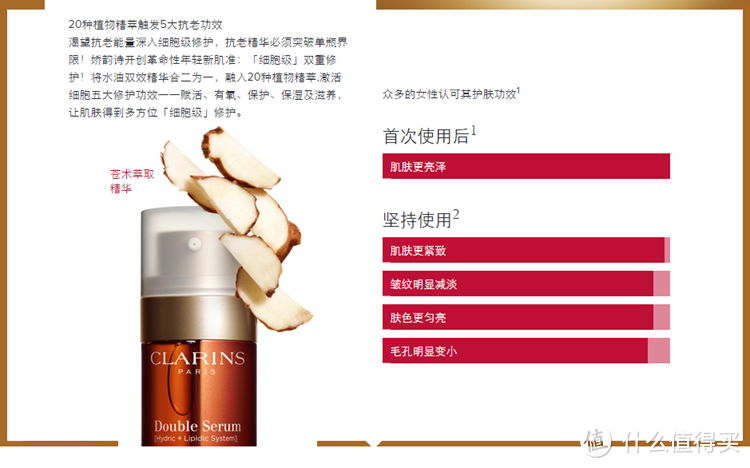 COSME-DE.COM初次海淘化妆品——CLARINS 娇韵诗 黄金双瓶