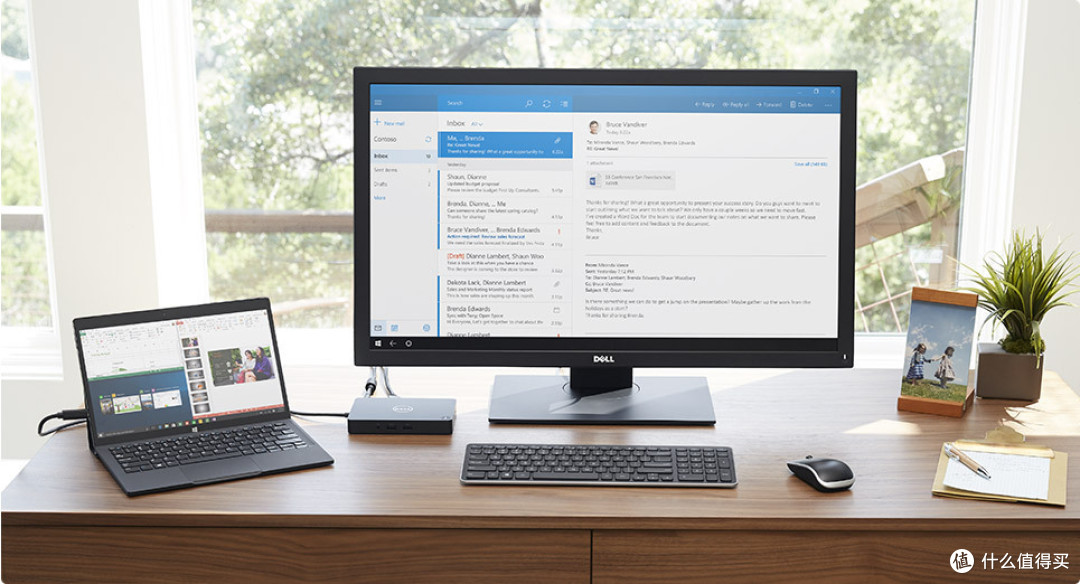 来和Surface Pro 4战一场:DELL 戴尔 发布XPS 12变形本 超窄边框4K屏幕