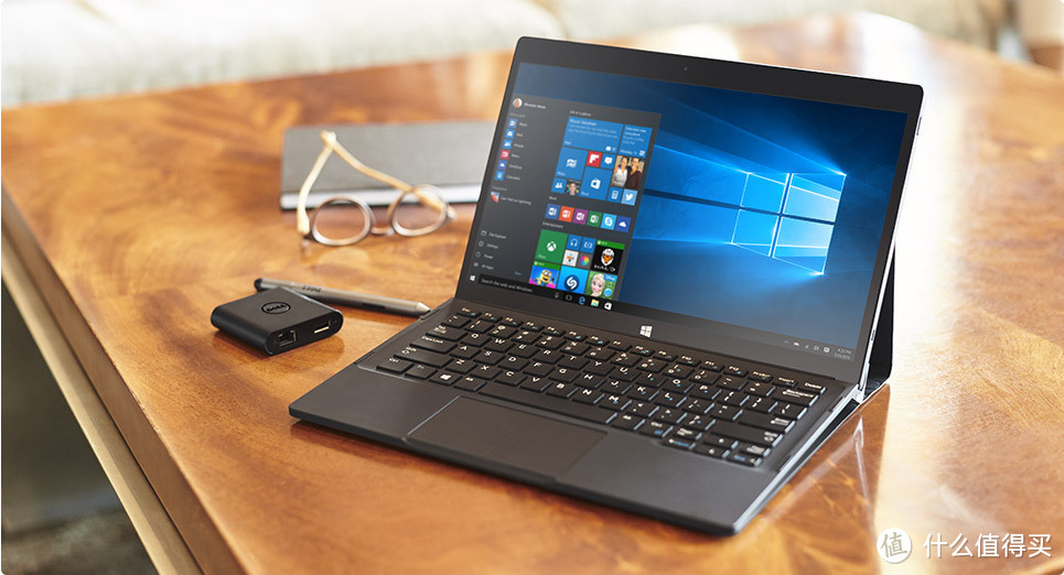 来和Surface Pro 4战一场:DELL 戴尔 发布XPS 12变形本 超窄边框4K屏幕