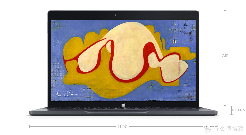 来和Surface Pro 4战一场：DELL 戴尔 发布XPS 12变形本 超窄边框4K屏幕