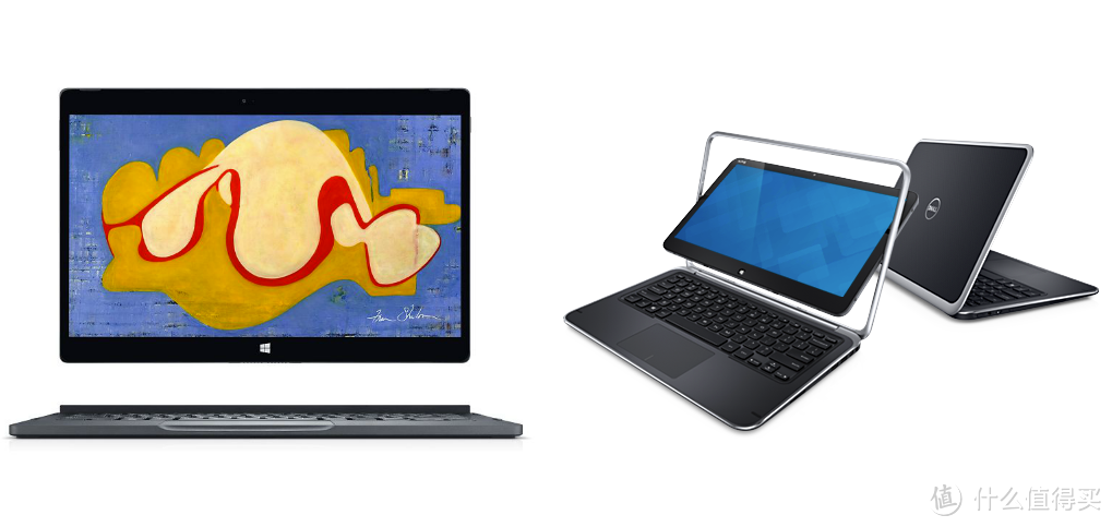 来和Surface Pro 4战一场:DELL 戴尔 发布XPS 12变形本 超窄边框4K屏幕