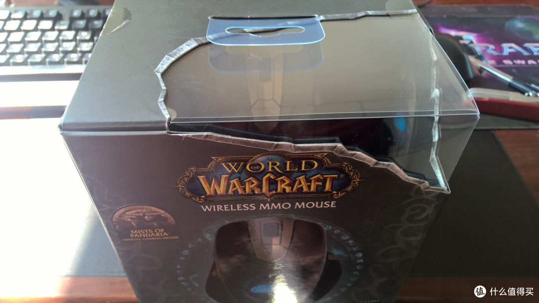 第一次海淘&开箱：steelseries 赛睿 WOW 魔兽世界 无线鼠标