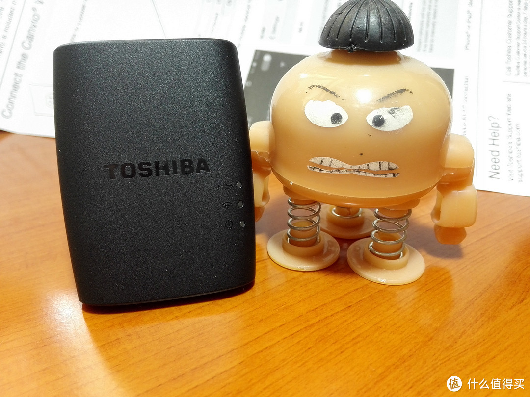 搭建自己的云存储:海淘小玩意 TOSHIBA 东芝 Canvio Wireless Adapter 硬盘