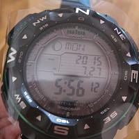 迟来两个月的小晒：CASIO 卡西欧 ProTrek PRW2500-1B 男款登山表