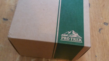 卡西欧 ProTrek PRW2500-1B 男款登山表开箱展示(说明书|表盘)