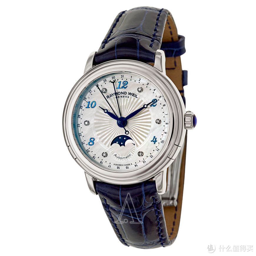 真假蓝气球？RAYMOND WEIL 蕾蒙威 Jasmine 5229-STS-01659 女款机械腕表