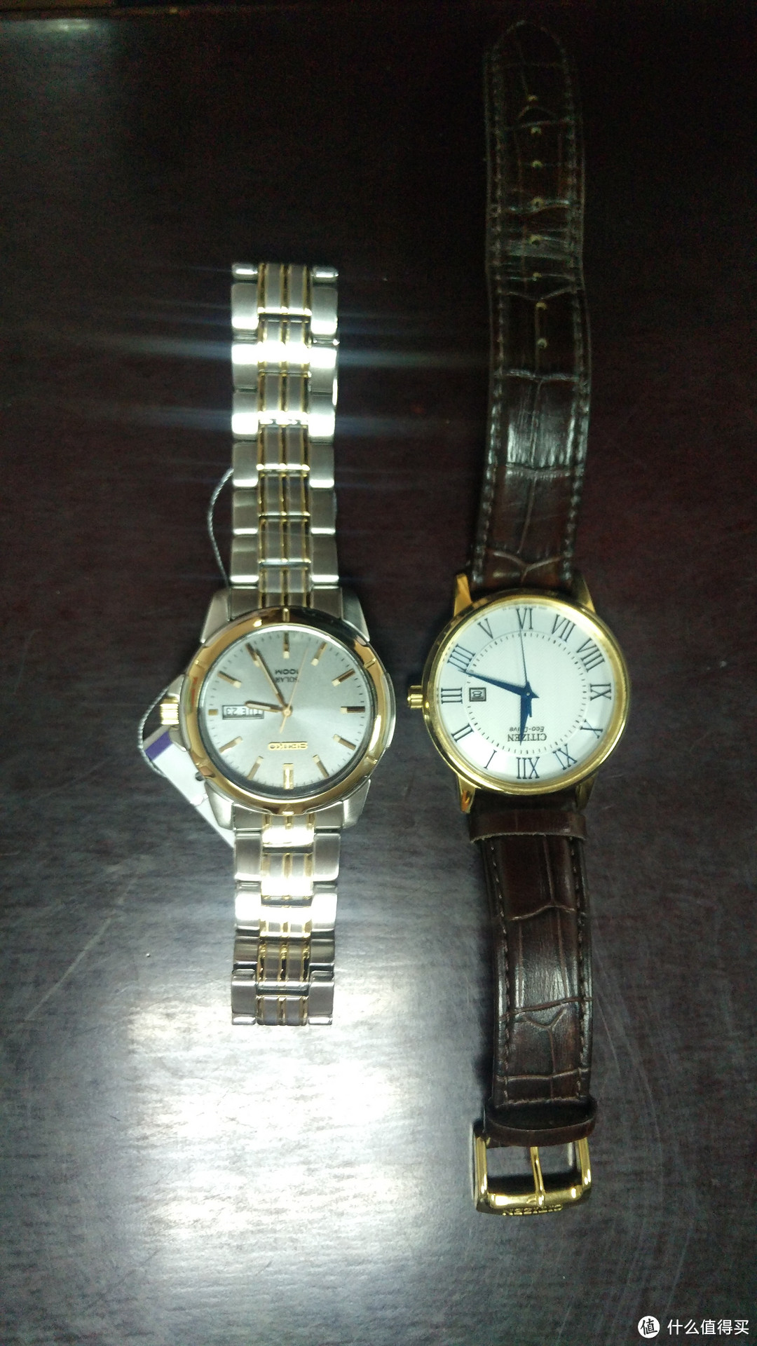 Diors的钢带:晒美亚白菜光动能 SEIKO 精工 SNE098 男款腕表