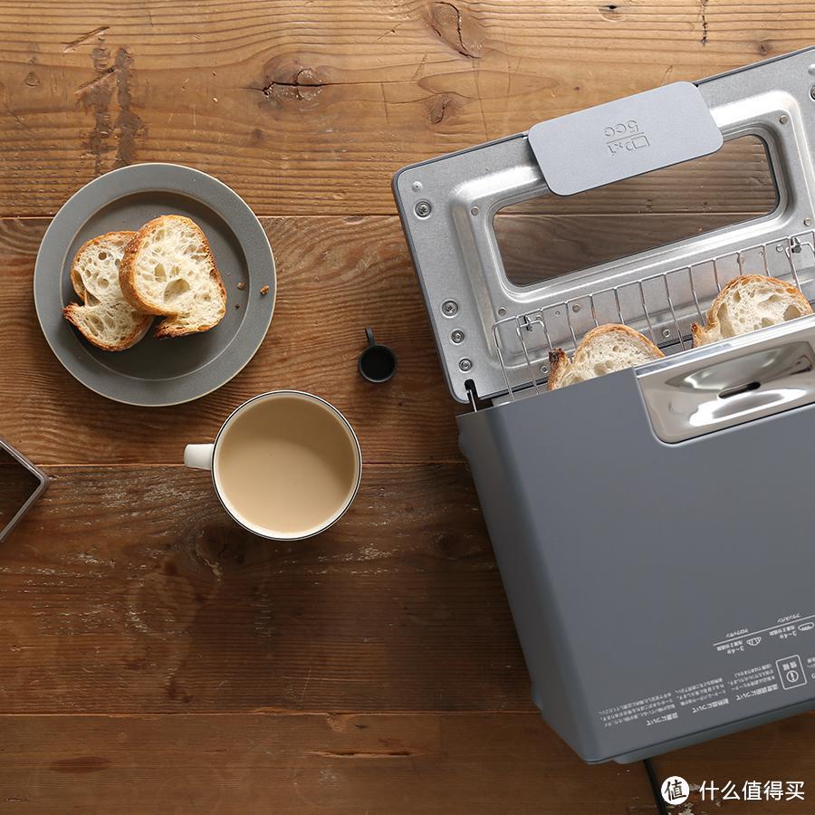 号称可烤出世界上最好吃的面包：BALMUDA 巴慕达 The Toaster 烤面包机新出限量灰色