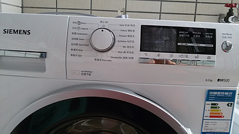 SIEMENS 西门子 WS12M3600W 6.2公斤超薄滚筒洗衣机使用感受