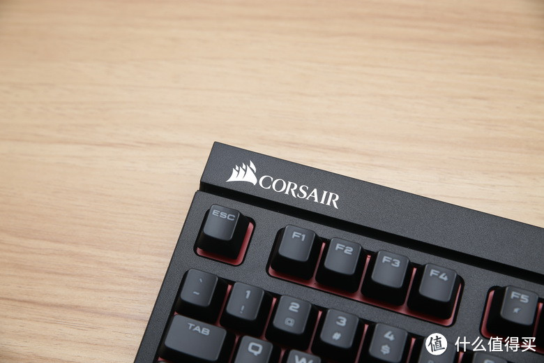惩戒者  CORSAIR 海盗船 STRAFE 红轴  机械键盘 开箱