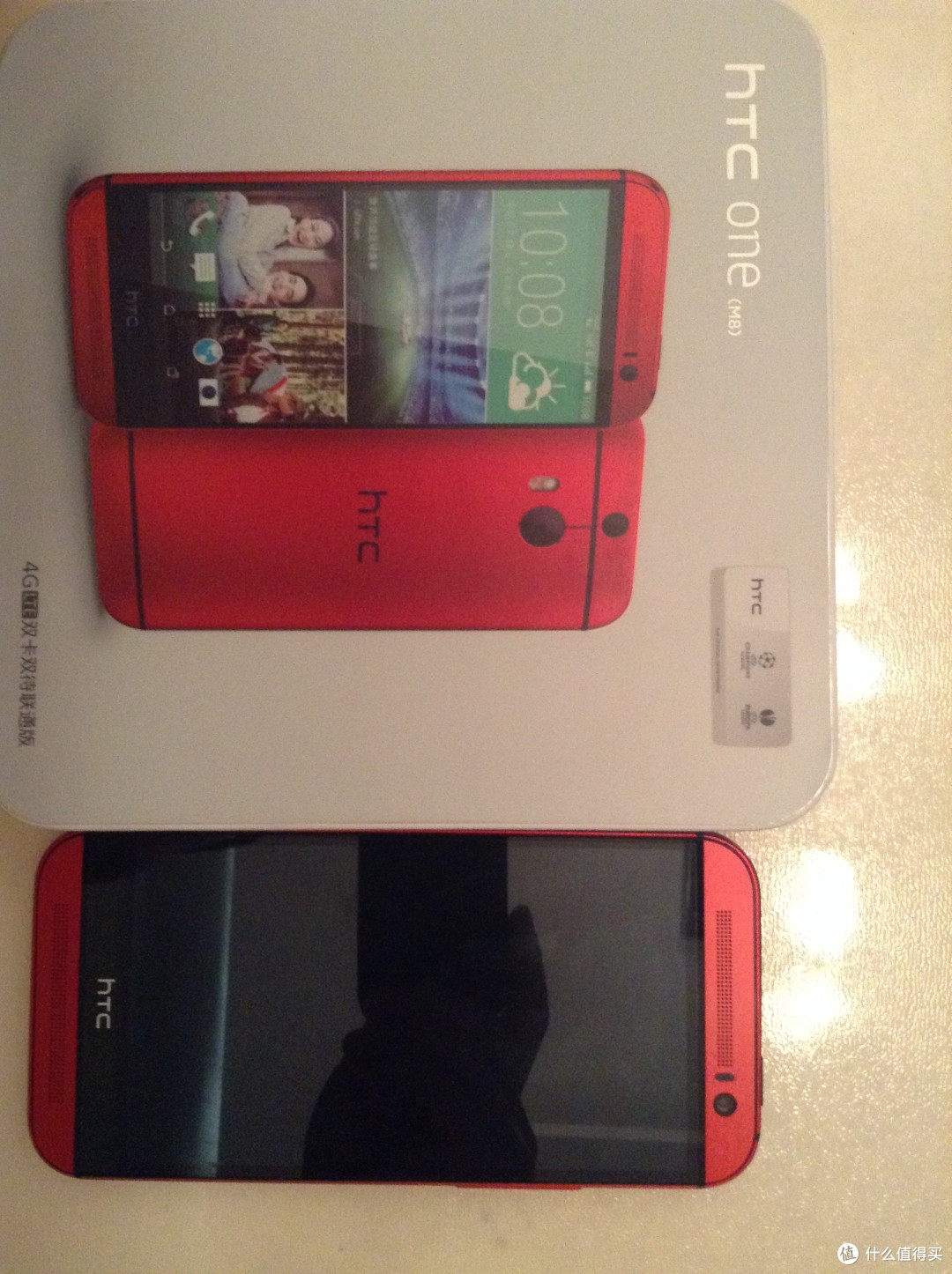 骚骚骚红色：HTC One M8 双卡双待联通版