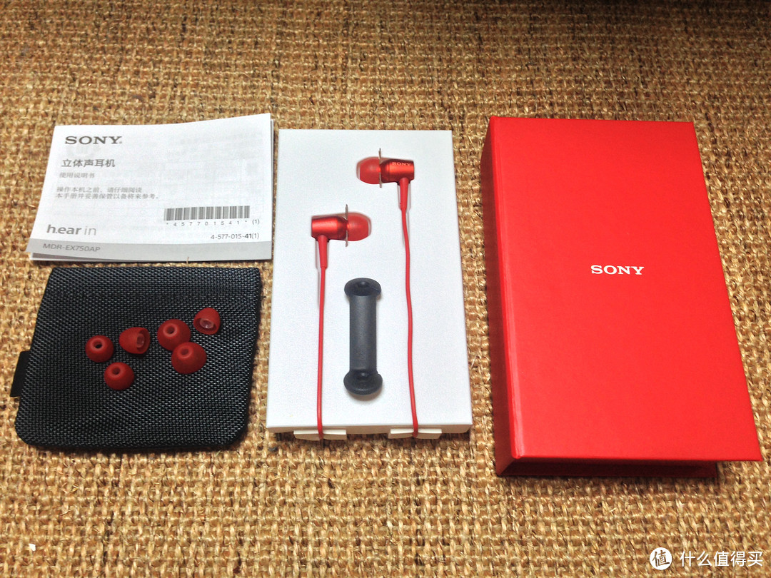 为信仰充值，杨洋代言 Sony 索尼 MDR-EX750AP 入耳式通话耳机简易开箱