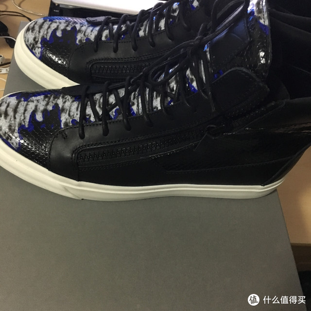 130线冷门：Giuseppe Zanotti 高帮运动鞋 开箱