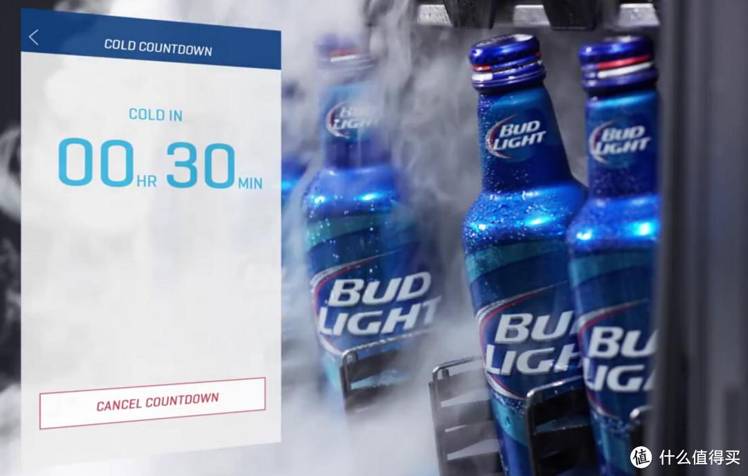 或许是最适合啤酒的存放之地：Bud Light 百威淡啤 推出 智能冰箱