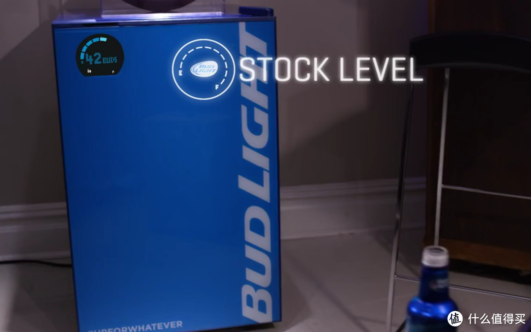 或许是最适合啤酒的存放之地：Bud Light 百威淡啤 推出 智能冰箱