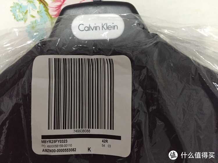 美亚 Calvin Klein B00TRIXPV2 男士西服套装 开箱