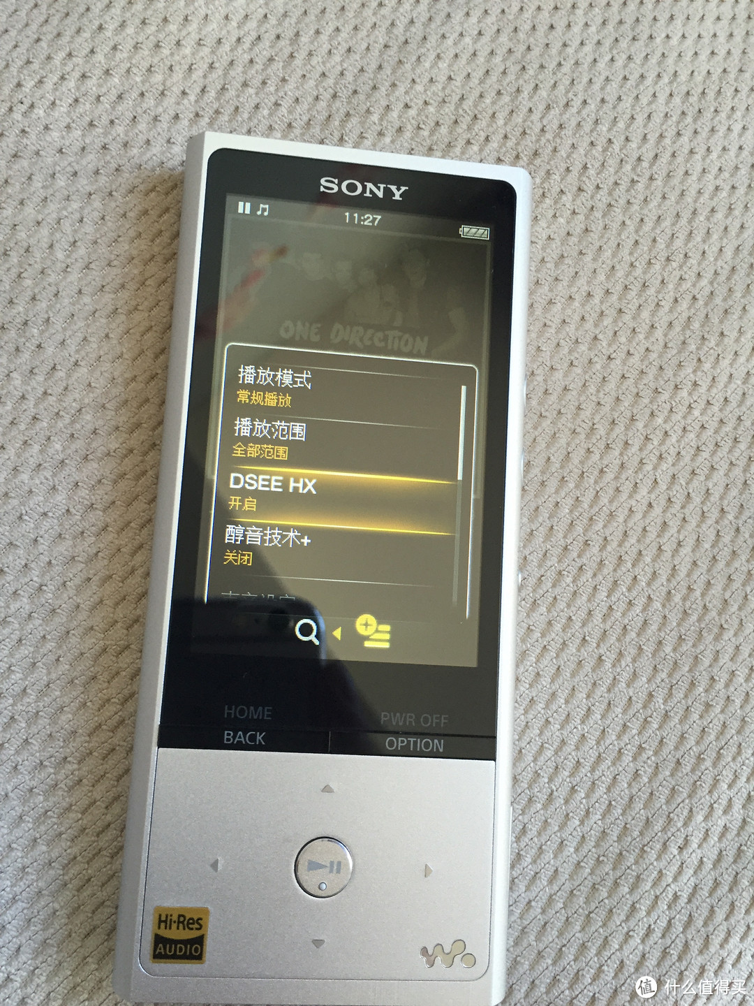 小白试玩 SONY 索尼 NW-ZX100 MP3播放器