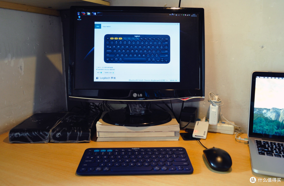 Logitech 罗技 K380 蓝牙键盘 开箱体验