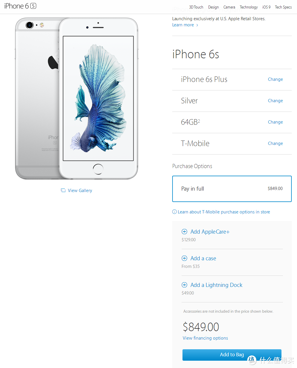 T-mobile版 Apple 苹果 iPhone6s plus 购买过程及开箱
