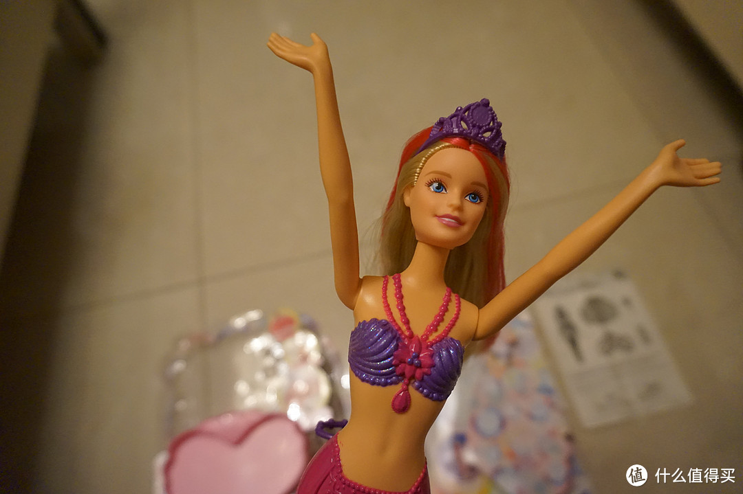 芭比、泡泡、美人鱼，满足宝贝的梦幻想法：Barbie 芭比泡泡美人鱼开箱