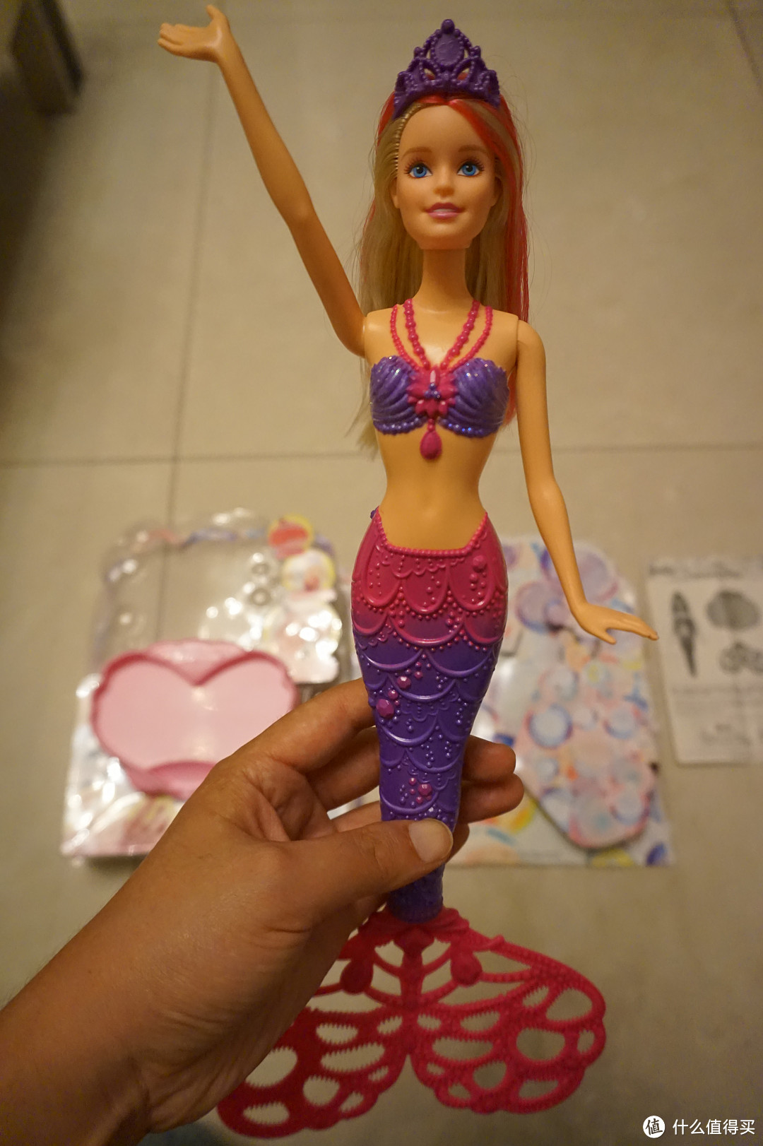 芭比、泡泡、美人鱼，满足宝贝的梦幻想法：Barbie 芭比泡泡美人鱼开箱