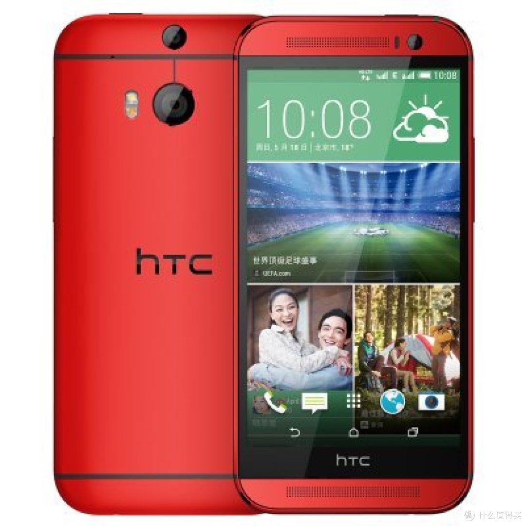骚骚骚红色：HTC One M8 双卡双待联通版