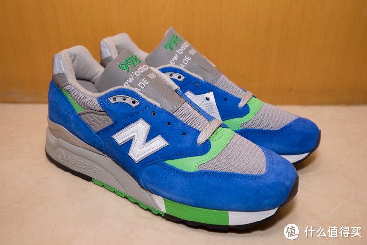 new balance M998JC5 男款复古跑鞋 上脚体验