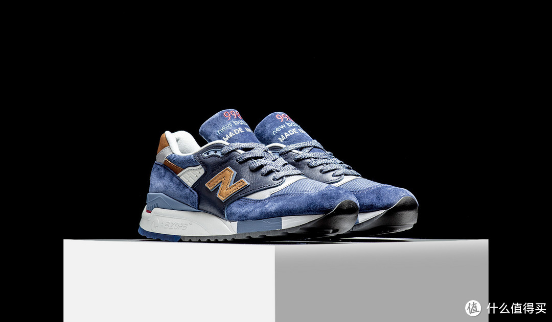 极具时尚奢华气息：new balance 发布 “Camel Blue”配色998系列 鞋款