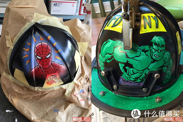 化身超级英雄：美国纽约消防处 联手 漫威 推出 超级英雄消防头盔