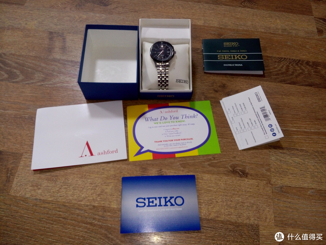 eBay购买SEIKO 精工 SKA659 男款 人动电能腕表