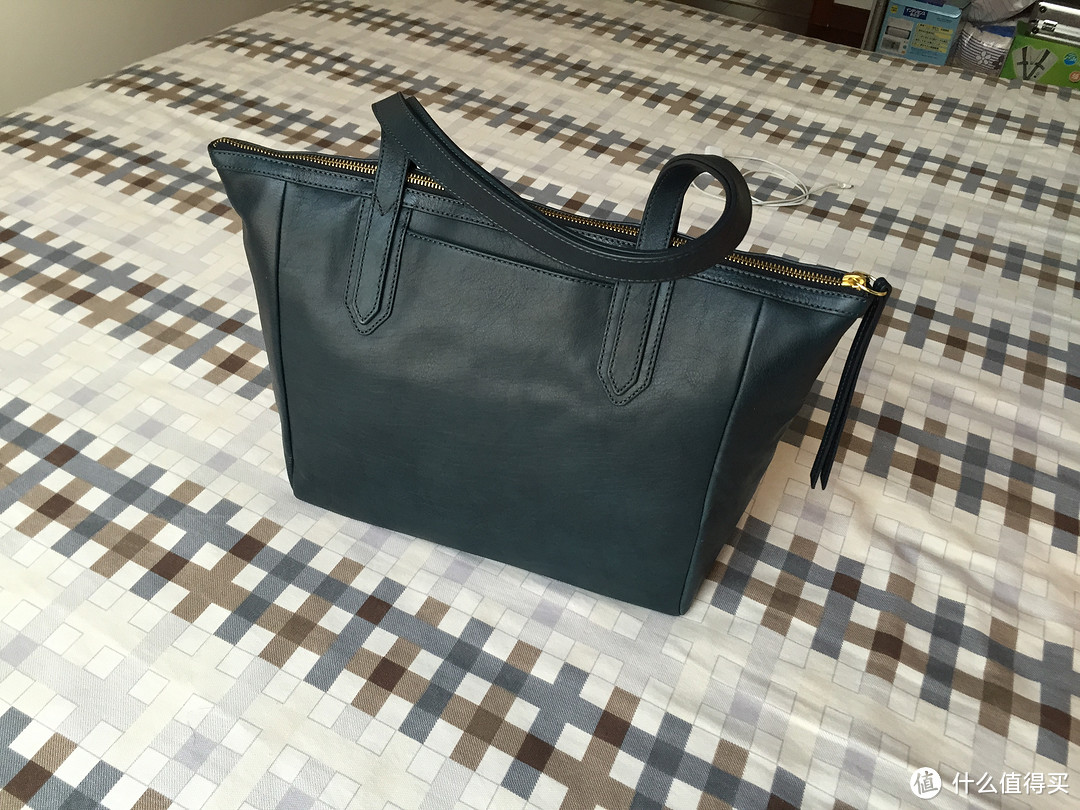 献给老婆大人的礼物：FOSSIL Sydney Colorblock Shopper 女士手提包