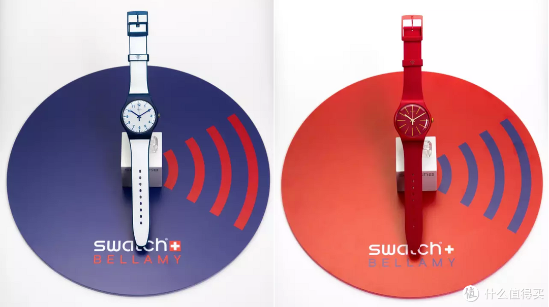 支持银联“闪付”：swatch 斯沃琪 推出具有支付功能的 Bellamy 贝拉米手表