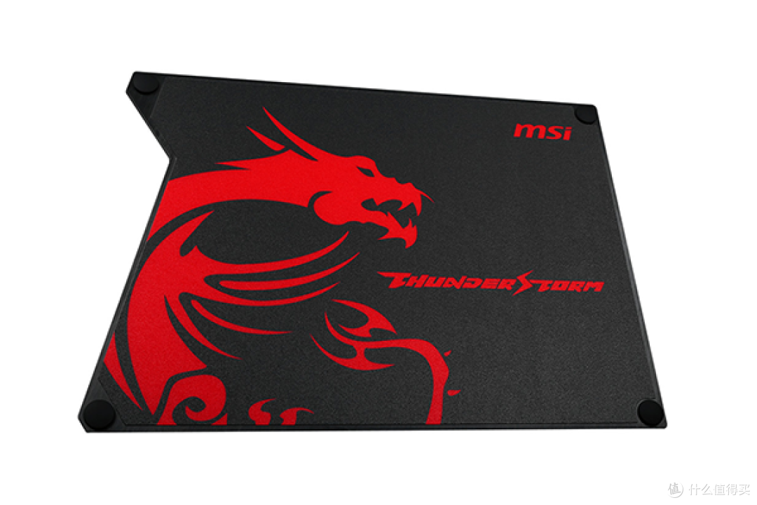 独特正反双面设计:msi 微星 推出 专业级 雷电风暴铝制鼠标垫