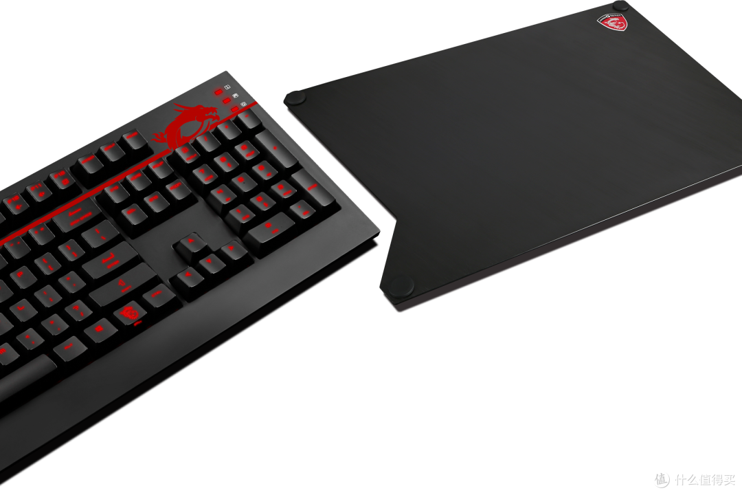 独特正反双面设计:msi 微星 推出 专业级 雷电风暴铝制鼠标垫