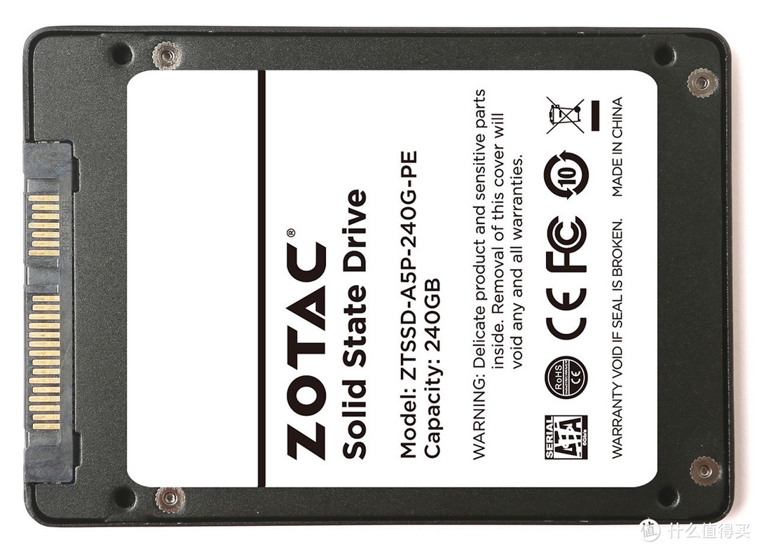 最高512MB DDR3缓存：ZOTAC 索泰 正式发布 首款固态硬盘产品