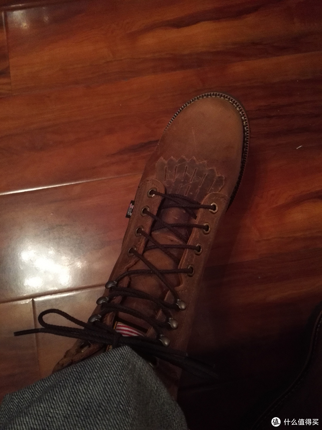 手抖剁入 Justin original workboots 工装靴