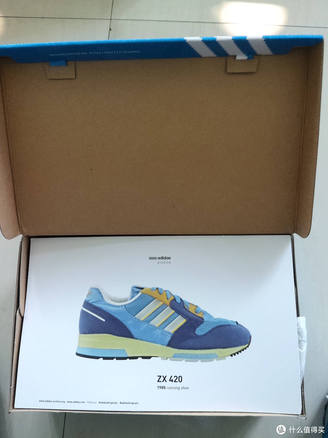 英国阿迪官网购入 adidas 阿迪达斯 ZX420复古鞋 B44431