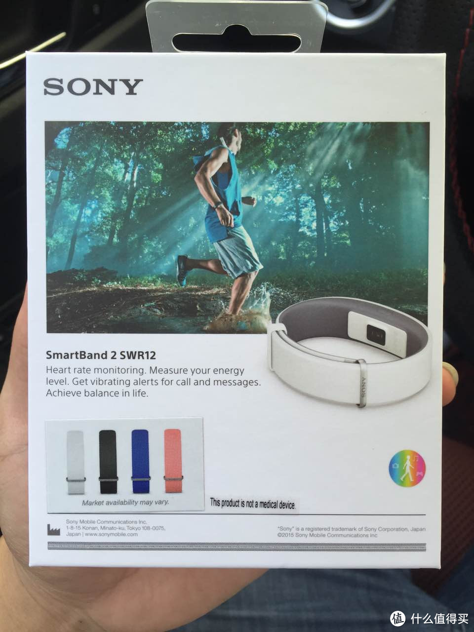 SONY 索尼 SmartBand SWR12智能手环开箱+短期使用小结