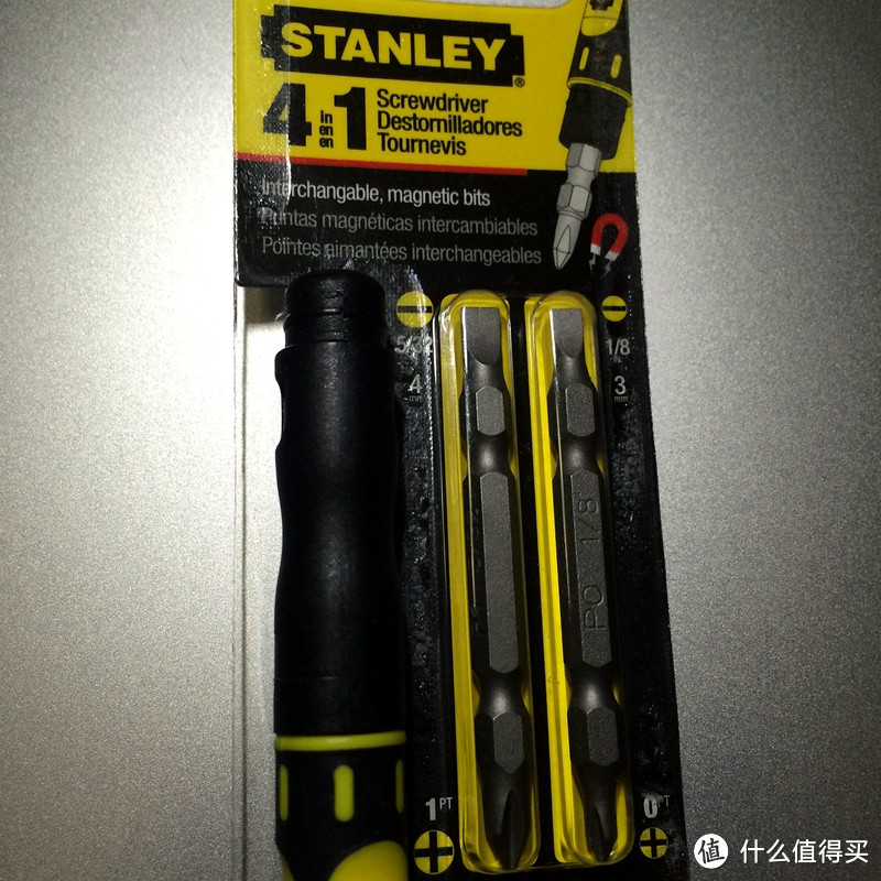 自爆自晒EDC神器：STANLEY 史丹利 66-344 四合一 笔式螺丝刀