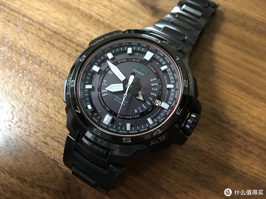 CASIO 卡西欧 PRX-7000YT-1JF 户外登山表 使用简评